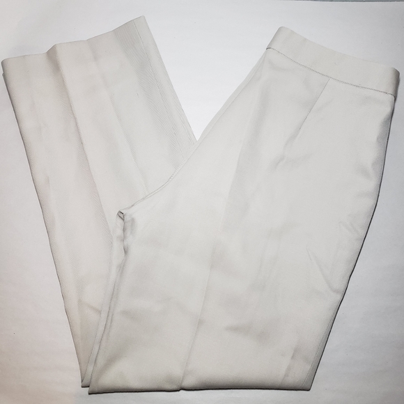 J Crew 100% Wool Wide Leg Dress Pants Size 4P - (mislabeled as 8P) - Picture 2 of 8